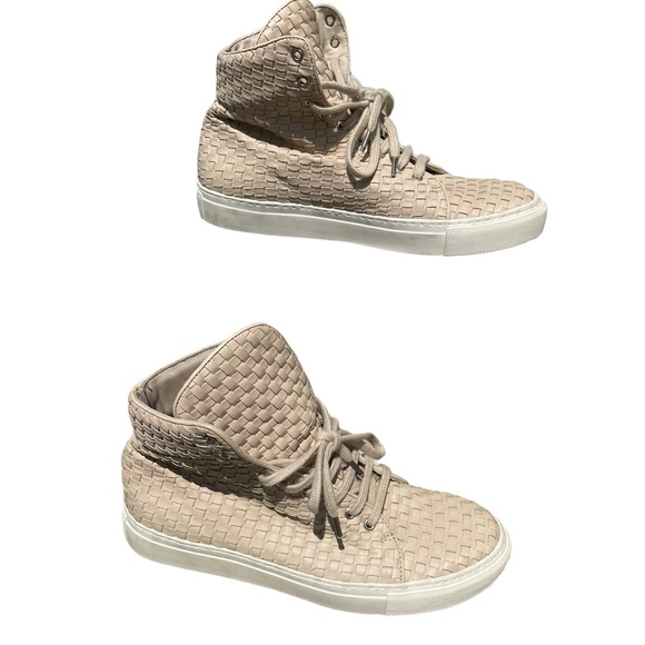 The Last Conspiracy weaved leather sneakers - Picture 12 of 12